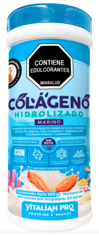 Productos naturales Vita Vida Shop - Colágeno marino con leche de almendras
